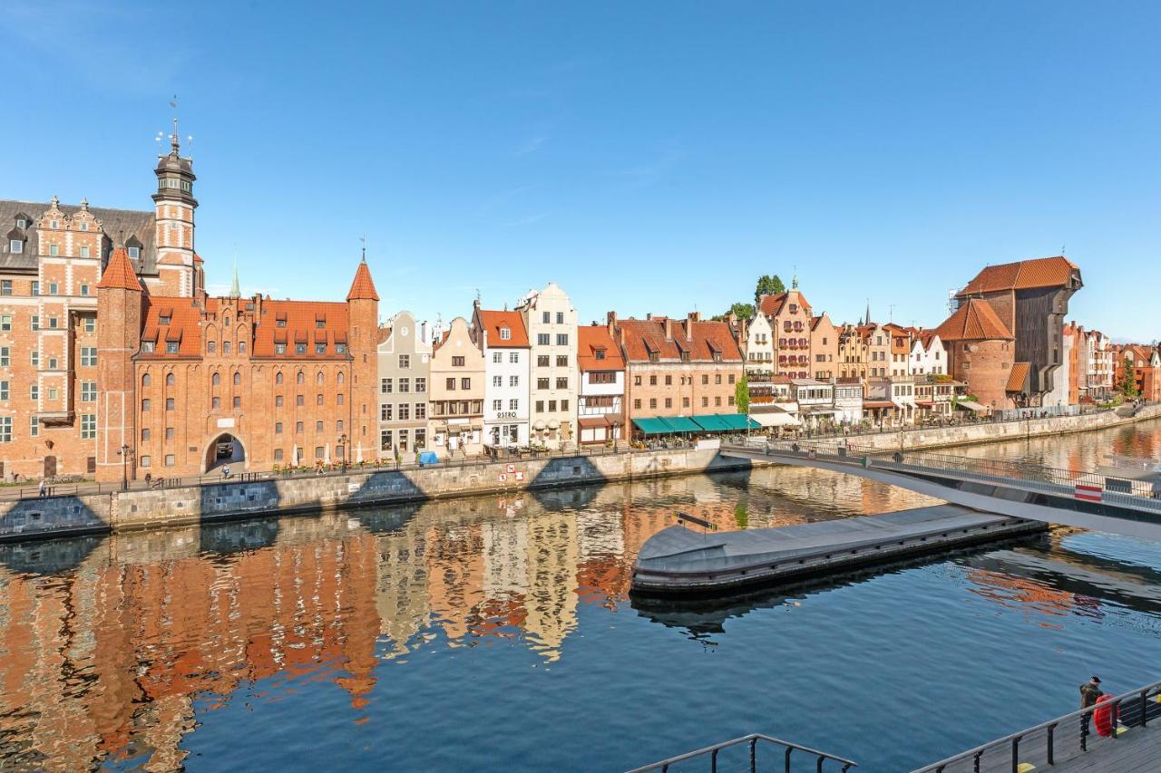 Granaria Deluxe & Riverside By Downtown Apartments Gdańsk Kültér fotó